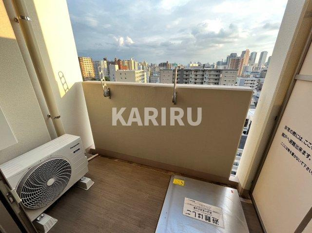 サムティ城東野江レジデンスのバルコニー