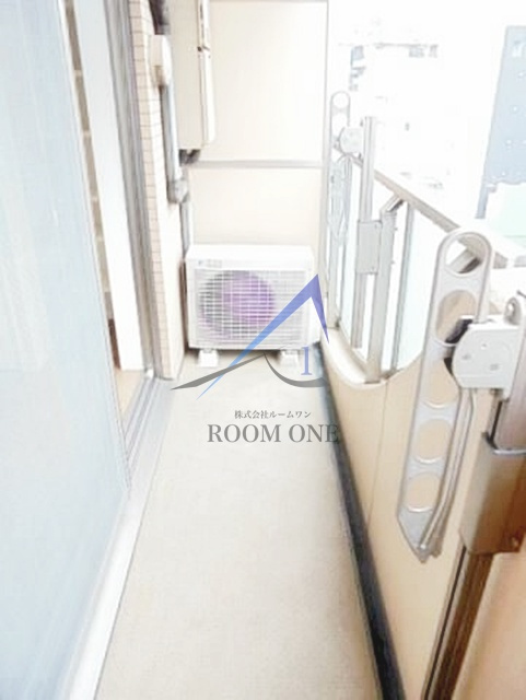 スカイコート両国壱番館のバルコニー|バルコニーです。