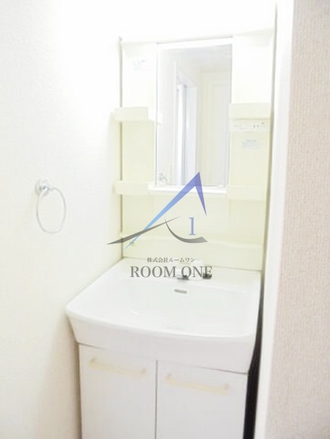 スカイコート両国壱番館の洗面所|洗面台です。