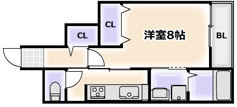フェリス ウィステリアの間取り