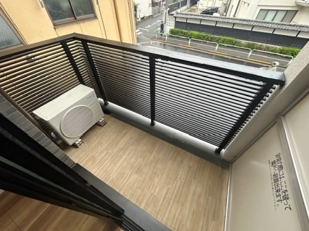 クレストコート西巣鴨のバルコニー