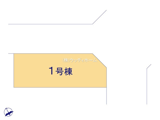 越谷市宮本町1期　新築一戸建ての区画図