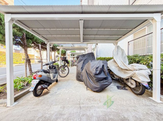 【駐車場】 | 三田小茂根コーポ | バイク置場