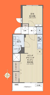 【間取り】 | 三田小茂根コーポ