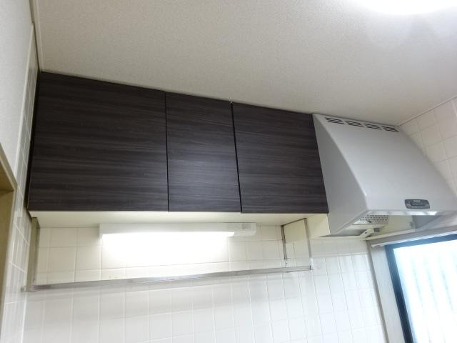 ヒルトップ内張の収納|キッチン吊戸棚（イメージ）