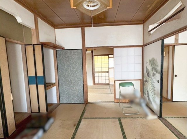 佐賀県杵島郡大町町 中古戸建の和室|北側、東側の2部屋と続いている和室です！
