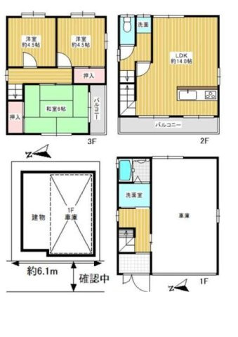 【間取り】 | 三ツ島戸建て