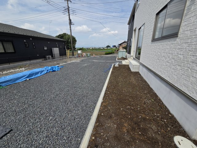 新築　伊勢崎市境米岡第3　2号棟　Cradle Gardenの庭|新築　伊勢崎市境米岡第3　2号棟　Cradle Garden