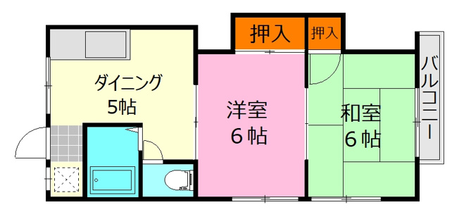 【間取り】 | 平和荘