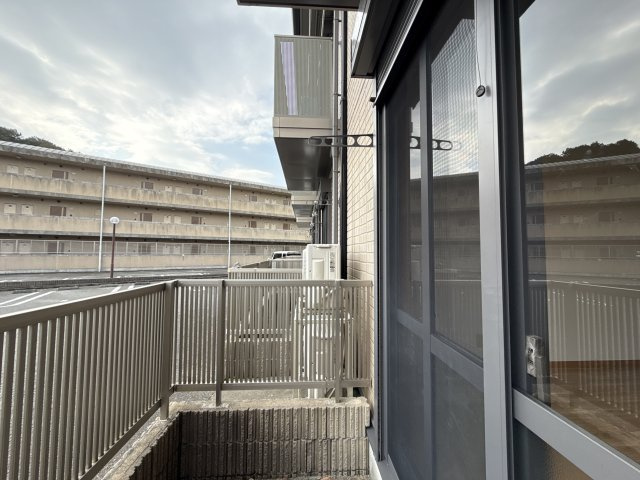 コンフォートテクノIのバルコニー