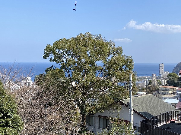 熱海市　水口町の展望