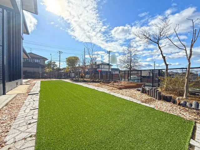 【注文住宅ならではの仕様】利府町花園3丁目の庭