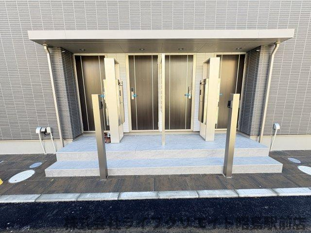 ミューク昭島のエントランス