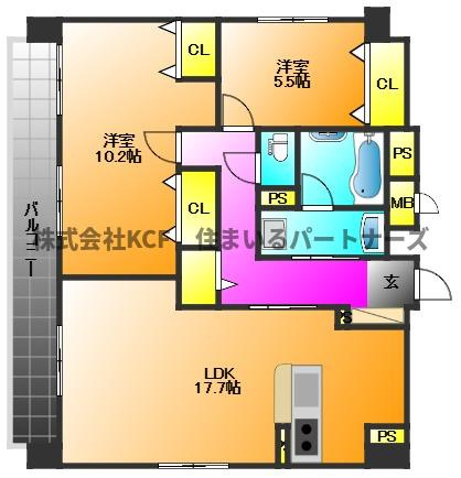 ソフィア21新合川の間取り