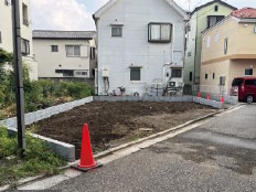 敷地面積２２坪　売地　川越市神明町