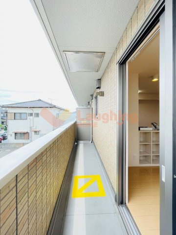 グレースガーデンのバルコニー|お洗濯にも便利なバルコニー付き