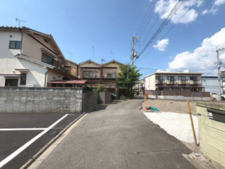 【前面道路含む現地写真】 | 右京区山ノ内荒木町　建築条件付