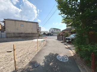 【前面道路含む現地写真】 | 右京区山ノ内荒木町　建築条件付