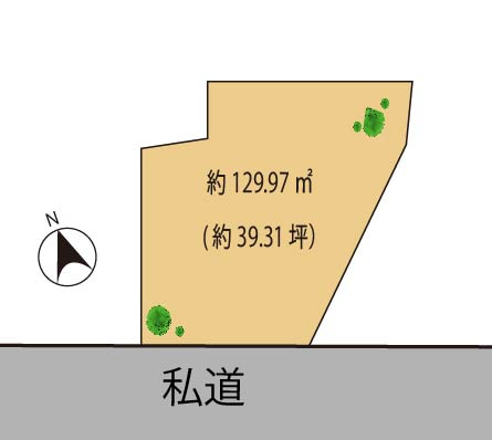 4/14　価格変更の土地図