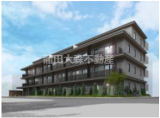 スタイリオ池上SOUTHの外観パース|外観