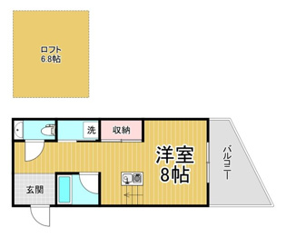 C4 Koshien eastの間取り