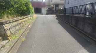 【前面道路含む現地写真】 | 千葉市緑区大椎町　売地【外房線 土気駅】