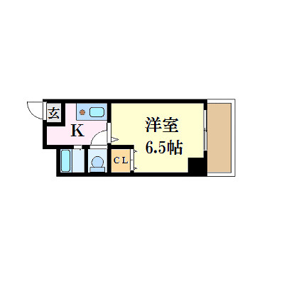 ローゼ比治山の間取り