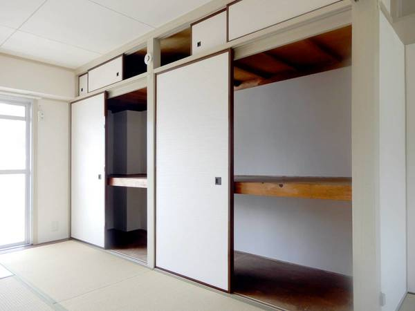 ビレッジハウス畑賀2号棟の収納|ビレッジハウスの同一物件・同一タイプの間取りの写真です