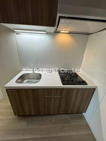 扇町第2マンションのキッチン|お料理しやすいキッチンです