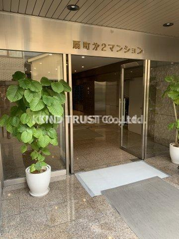 扇町第2マンションのエントランス|落ち着いたエントランスです