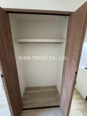 扇町第2マンションの収納|専用の収納スペースです