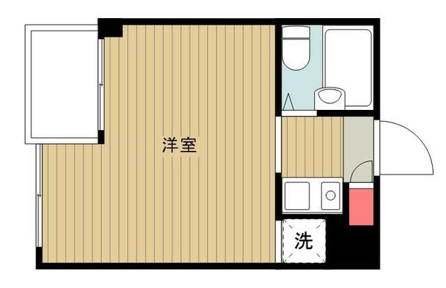 宝マンション常盤台の間取り