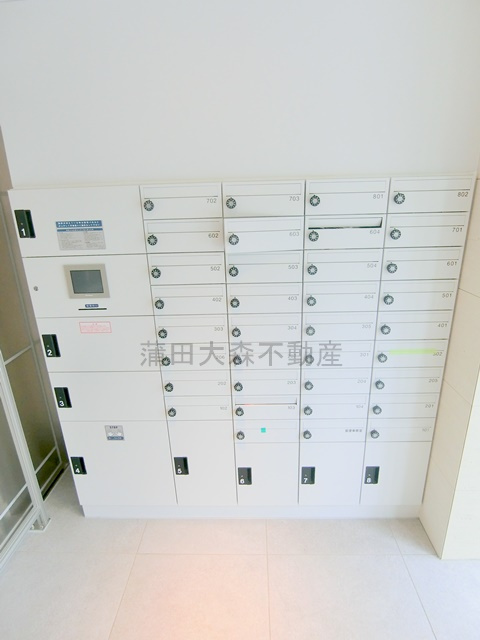 PREMIUM　CUBE大森TORISのその他共用部分|メールボックス　宅配ボックス