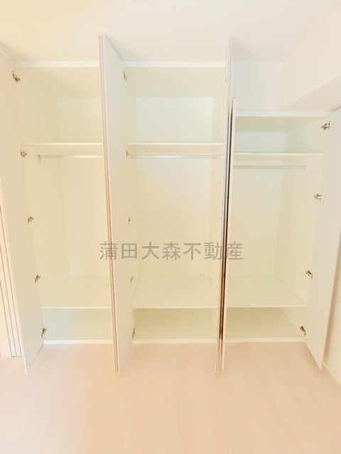 PREMIUM　CUBE大森TORISの収納|収納　大容量のクローゼット