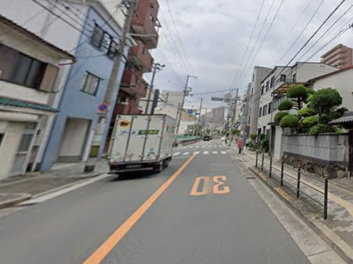 都島中通　ロードサイド土地