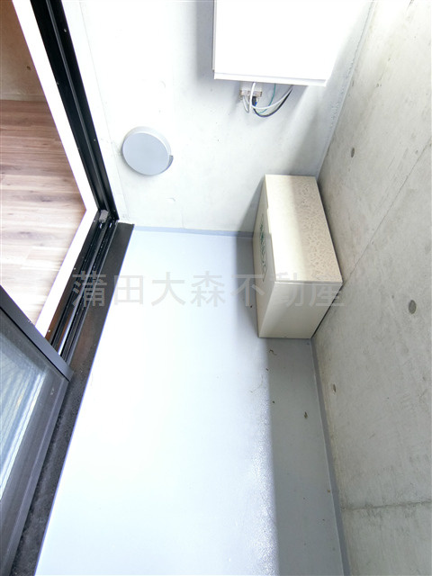 ロータス平和島Eastイーストのバルコニー