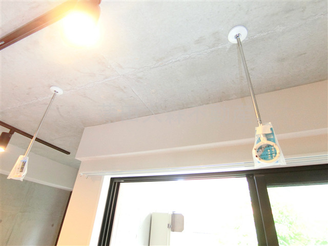 ロータス平和島Eastイーストの設備|取外し可能な室内物干し