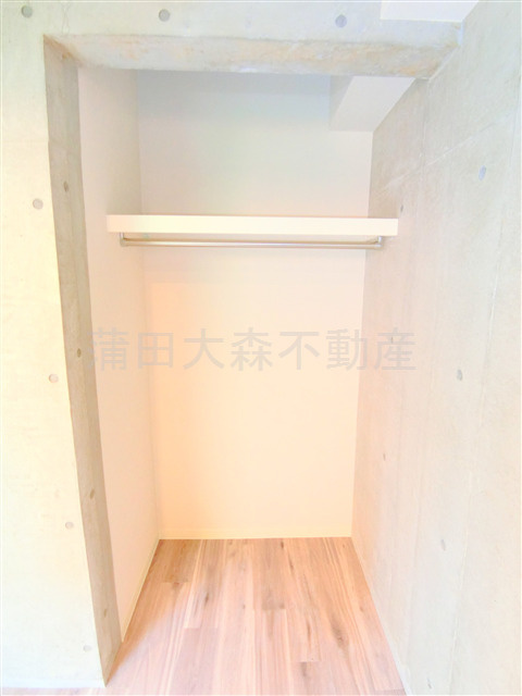 ロータス平和島Eastイーストの収納|収納　オープンクローゼット