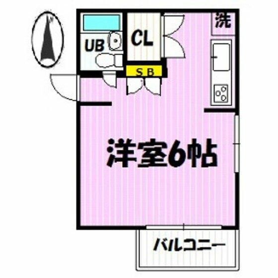 山恵フジ２の間取り
