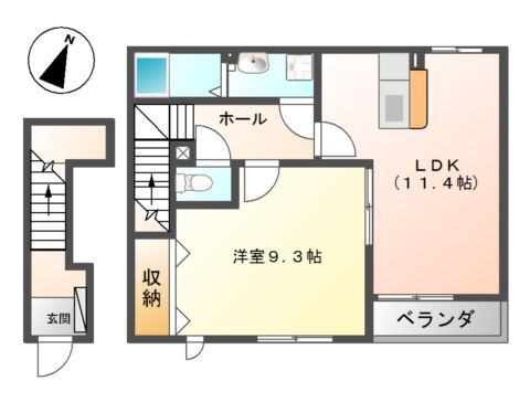 サン　フォレスタの間取り