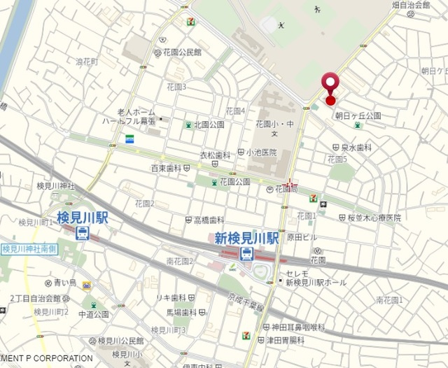 ＳＵＮ　ＣＲＥＳＴ　サンクレストの地図|★案内図★