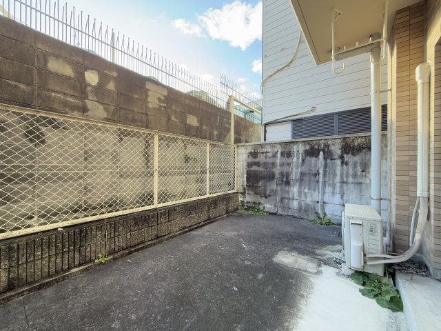 ドルチェあびこのバルコニー