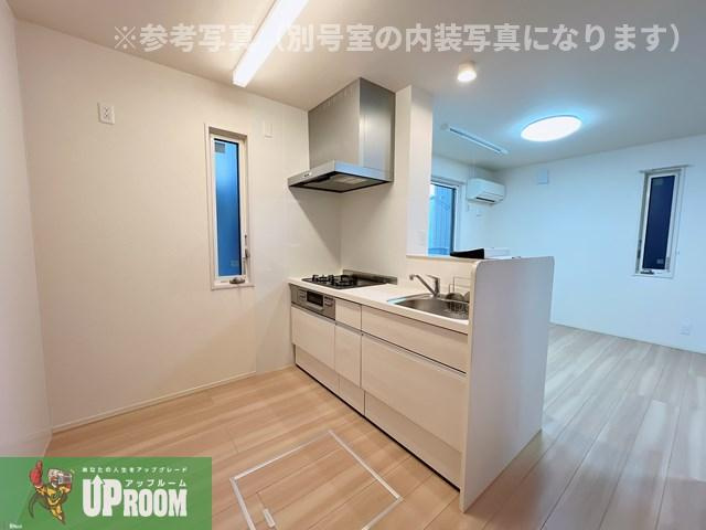 スクエアコートのキッチン