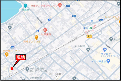 【地図】 | 東金市東金　売倉庫