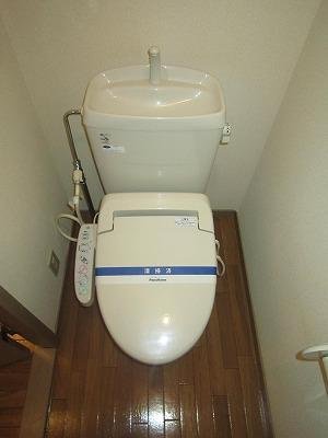 エスポワール　Ｃのトイレ|ゆったりとした空間のトイレです