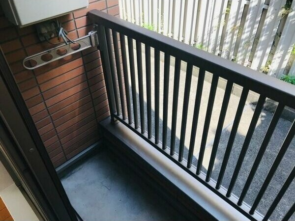 グレイス本城のバルコニー