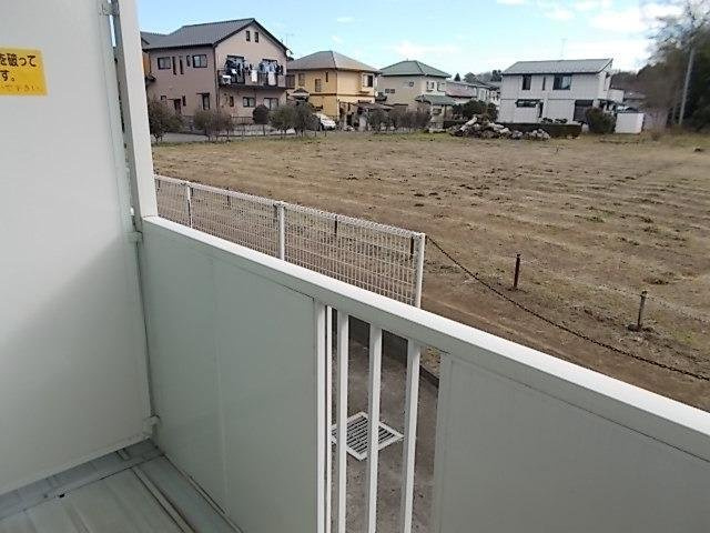 エルガーデンＢのバルコニー|陽当たり良好なバルコニーです