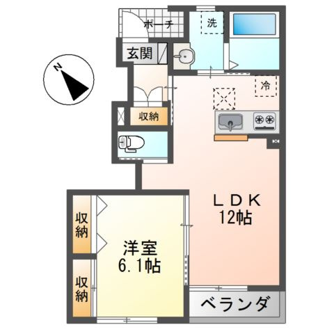 仮）元吉田町新築アパートの間取り