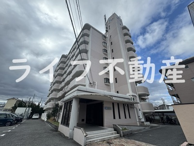 オーバン石切の外観|外観は落ち着いています