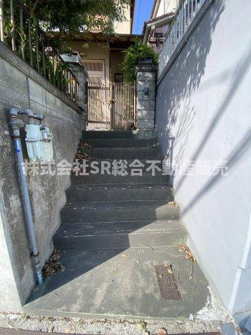 上六万寺町中古戸建の玄関|毎日通る玄関はこちらです
